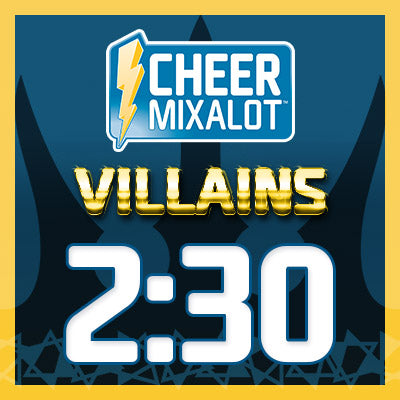 Premade Mix 137 - Villains Theme - 2min 30sec – CheerMixALot